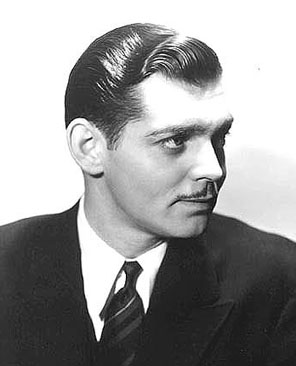 Clark Gable in giovane età