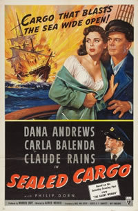 "Il vascello misterioso" poster