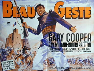 "Beau Geste" poster