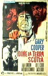 "Dove la terra scotta" poster