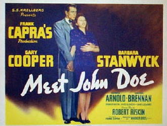 "Arriva John Doe" poster