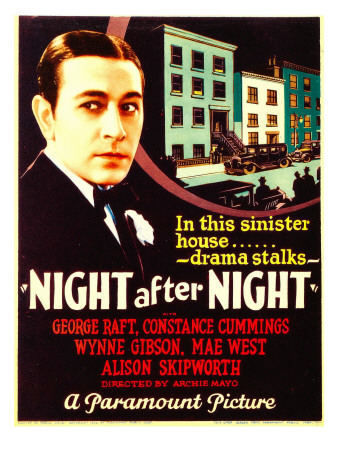 "Night After Night" poster