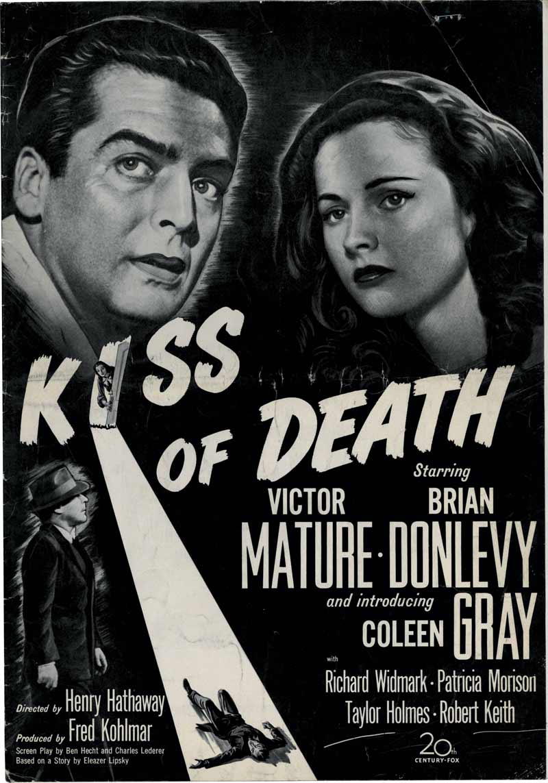 "Il bacio della morte" poster