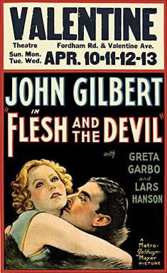Flesh and the Devil, poster