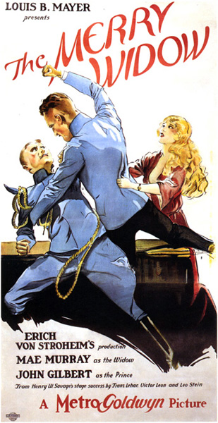 The Merry Widow, poster