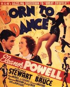 "Born to dance" poster