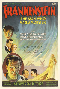 "Frankenstein" poster