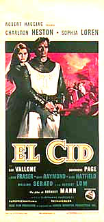 "El Cid" poster