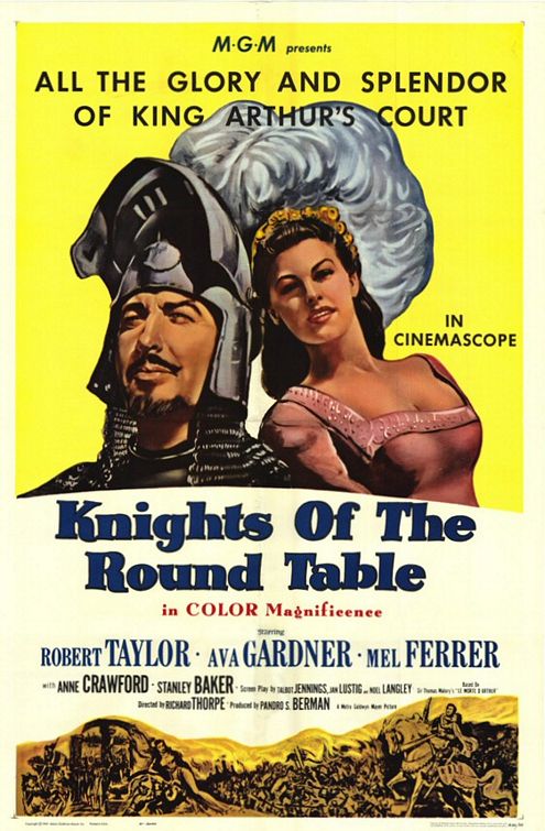 "I cavalieri della tavola rotonda" poster