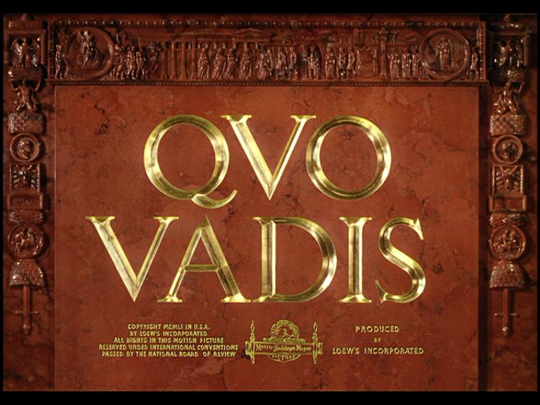 Quo Vadis è un 1951 American film epico. È stato diretto da Mervyn